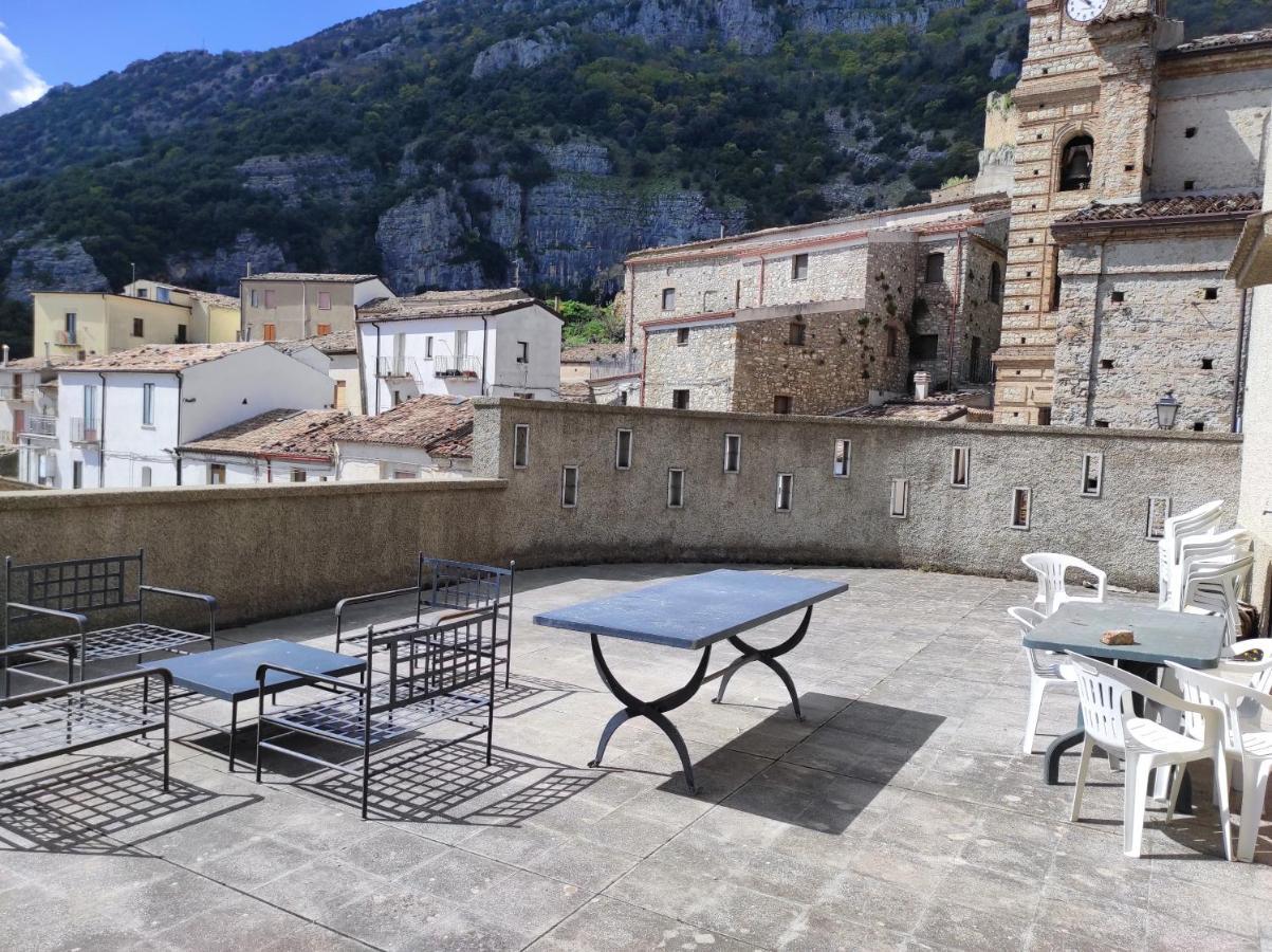 Antica Dimora Palazzo Rovitti Bed & Breakfast Cerchiara di Calabria Bagian luar foto