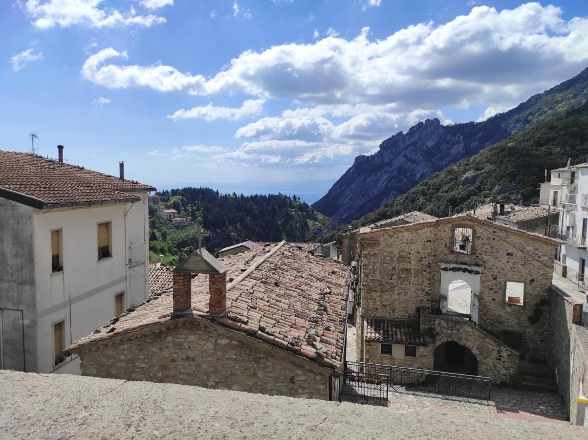 Antica Dimora Palazzo Rovitti Bed & Breakfast Cerchiara di Calabria Bagian luar foto
